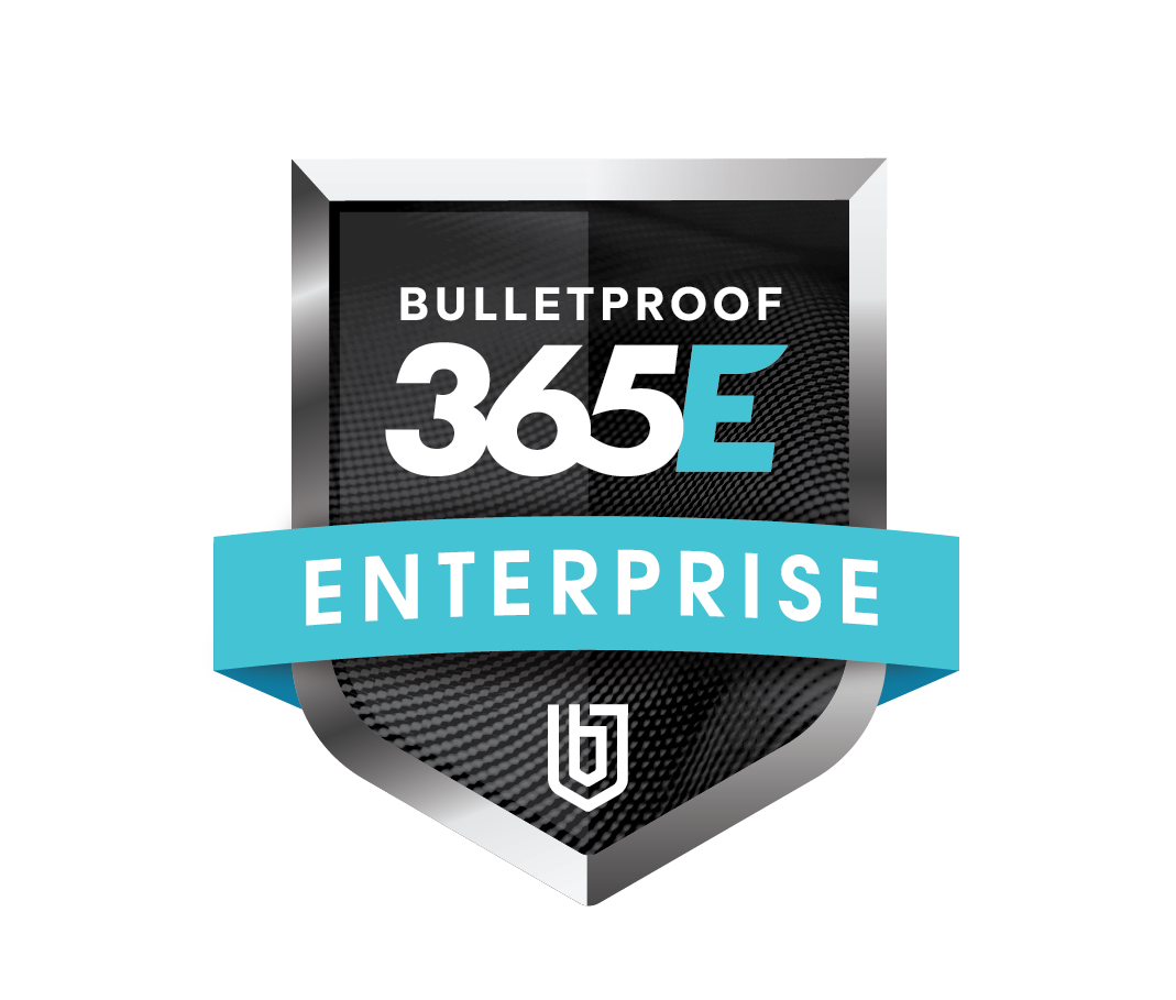Bulletproof 365 Enterprise Badge Logo