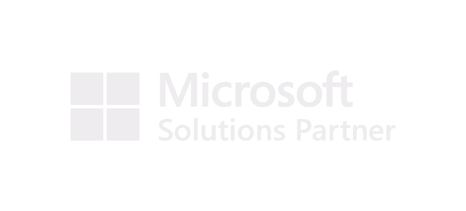 Microsoft Solutions Partner Logo White Transparent