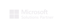 Microsoft Solutions Partner Logo White