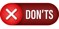 Don'ts for Copilot for M365